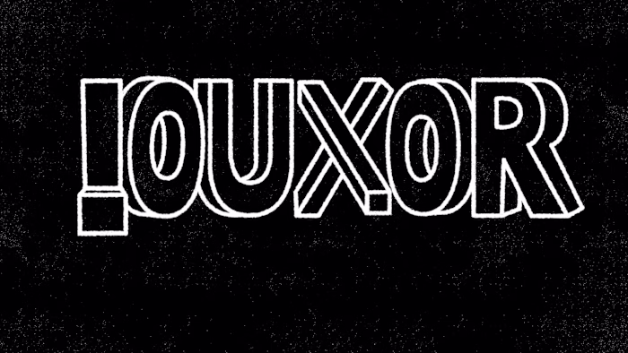 Retro logo design and animation