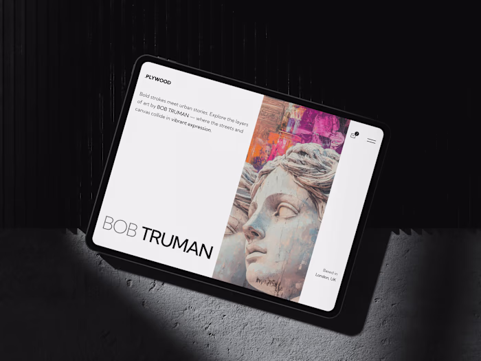 Plywood — Portfolio E-Commerce Template