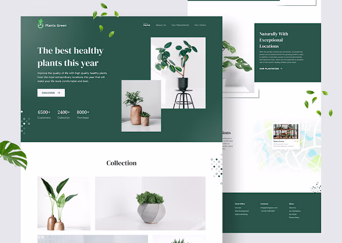 Plants Green - Website