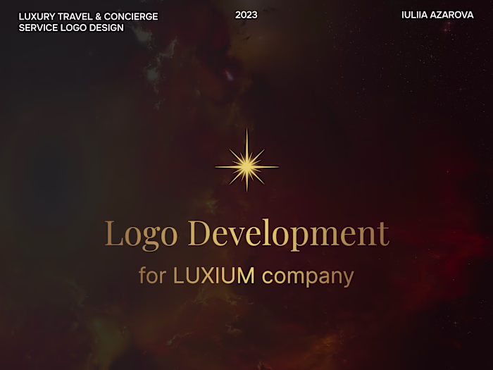 Luxury Logo Design for Luxium
