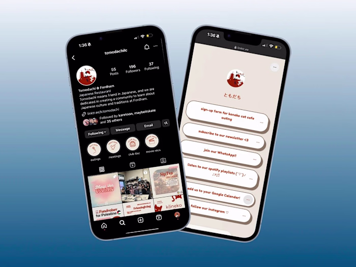 Tomodachi Social Media Branding