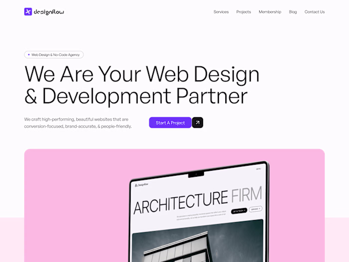 Designflow Agency Web Design & Webflow Development