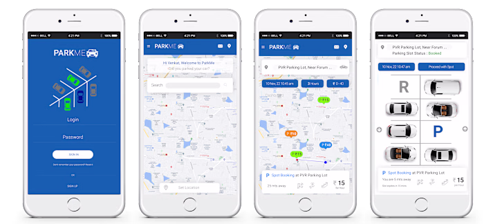 Case Study to find a Parking Slot