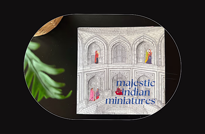 Majestic Indian Miniatures | Book Design
