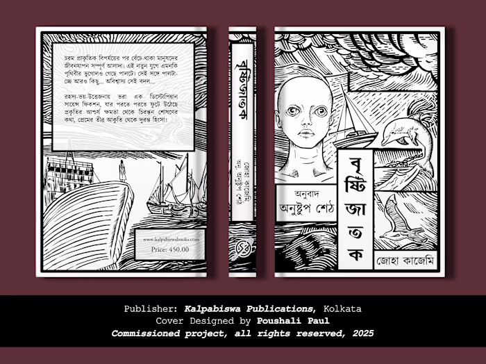 Rain Born / Bristijatok - Book Cover design