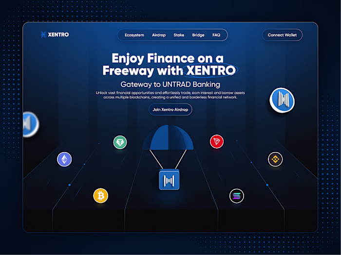 Crypto Airdrop Website on framer