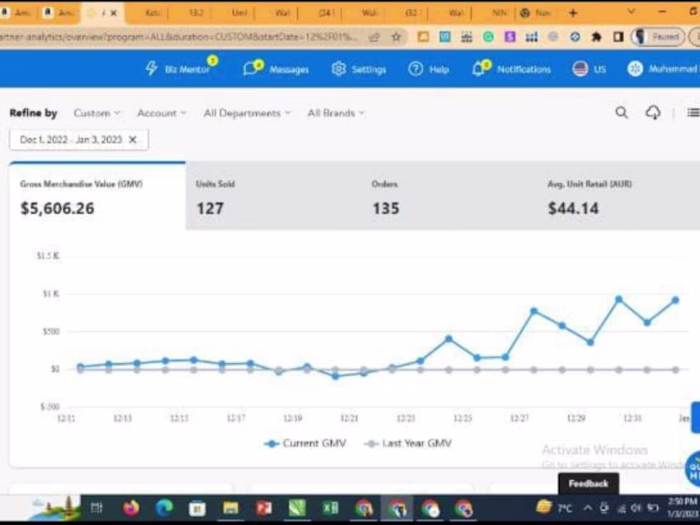 Walmart Account Managment