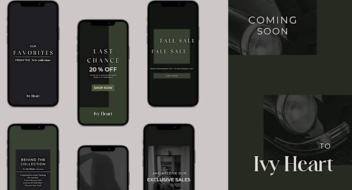Marketing Design For Ivy Green