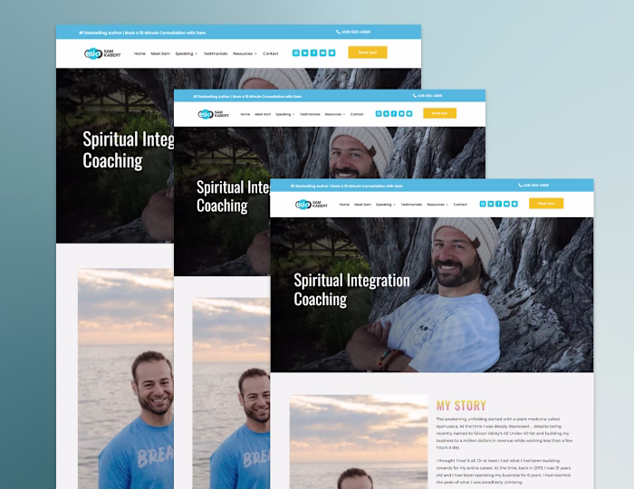 Integration Coaching | WordPress Divi Website Design