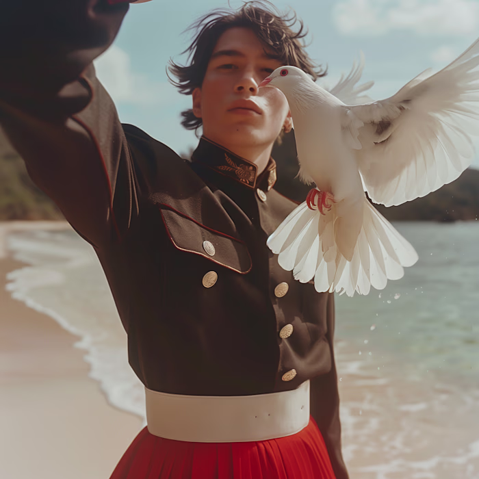 Oh, this lovely freedom. Light as a feather. - AI Image Creation