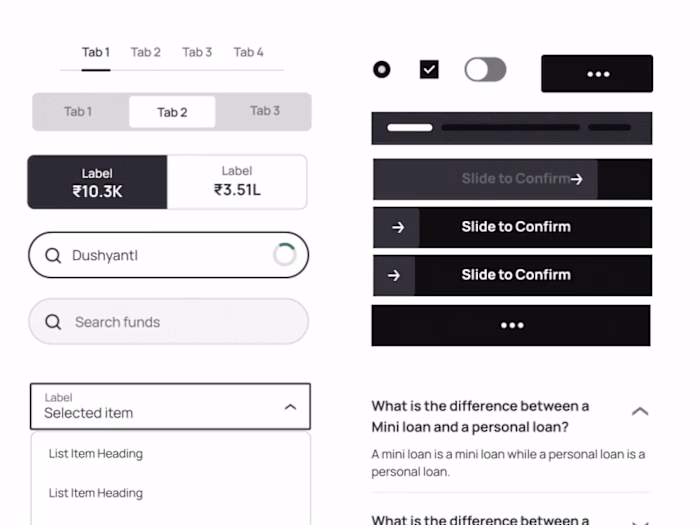 Motion and Interactions in User Flows