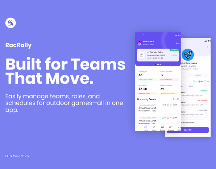 Recrelly Mobile App Design