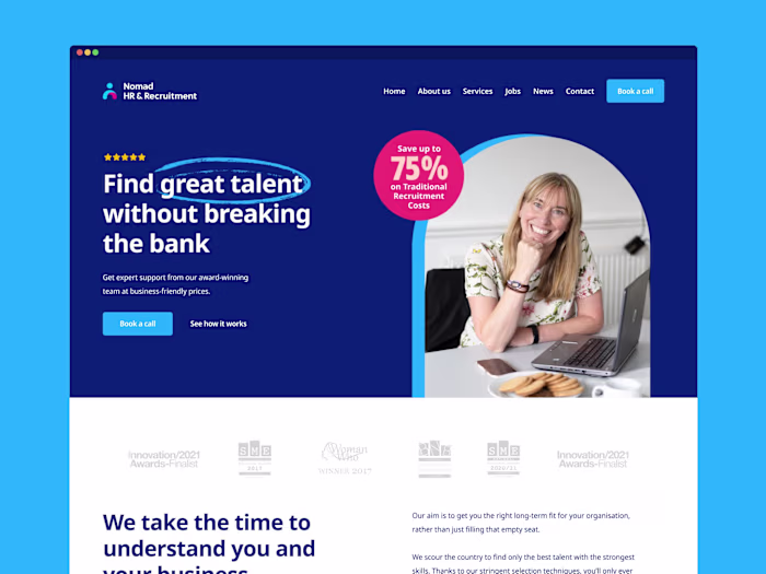 Recruitment Agency Website Design
