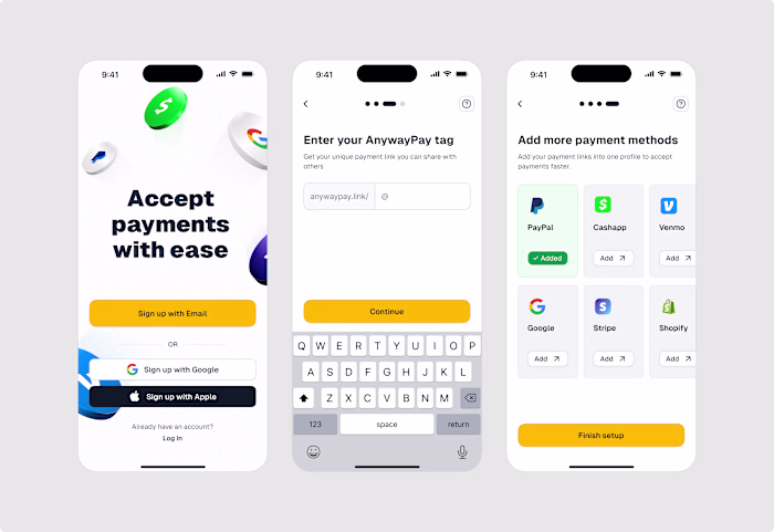 Payments app