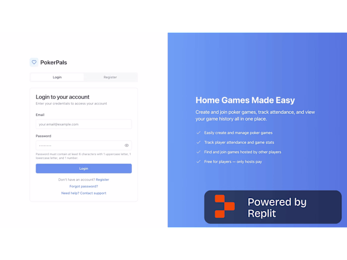 PokerNight
A multiplayer poker platform built