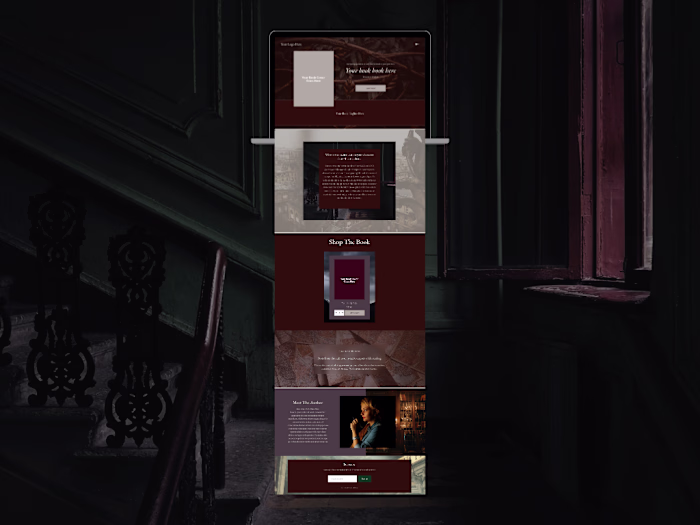 My website template shop is