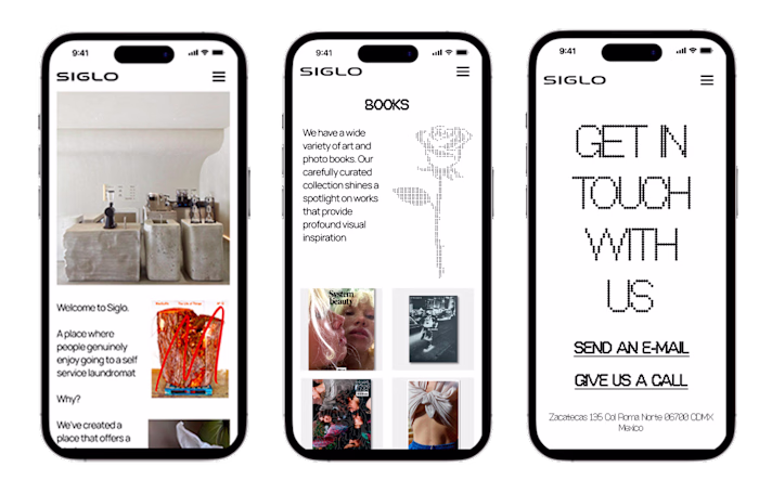 ⊹ Design & Web Development for a shop ⊹