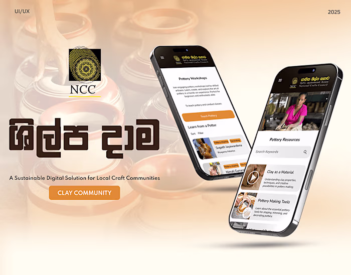 Sustainable Digital Solution for Crafts - UX casestudy