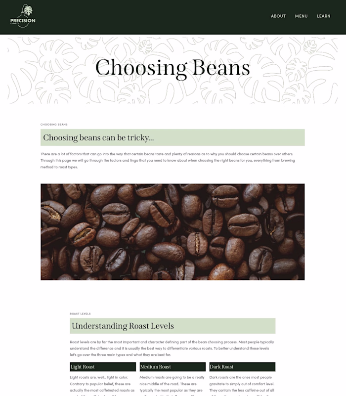 Precision Coffee Company