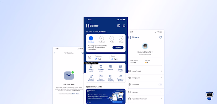 Bizhare App Redesign