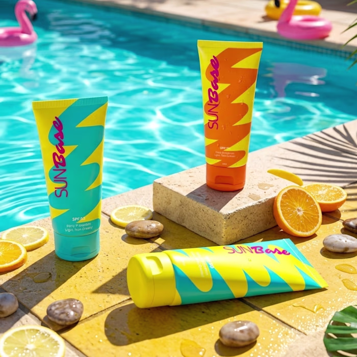 This project explores sunscreen packaging