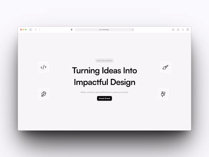 Ichwa Design Studio Website