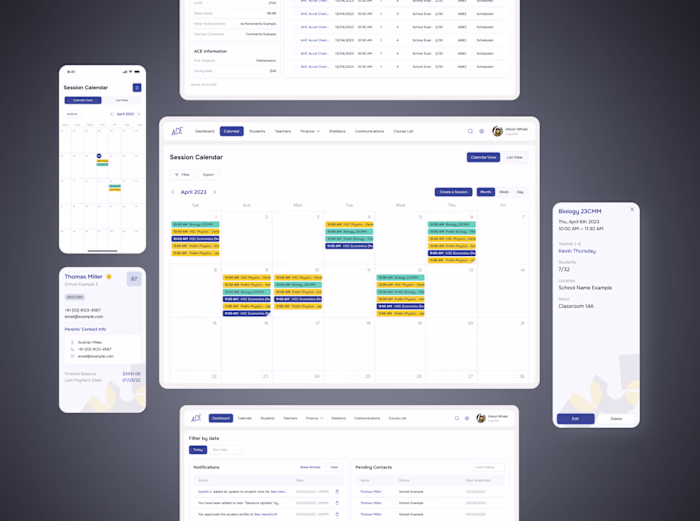 Ace Tuition - Tutoring Platform