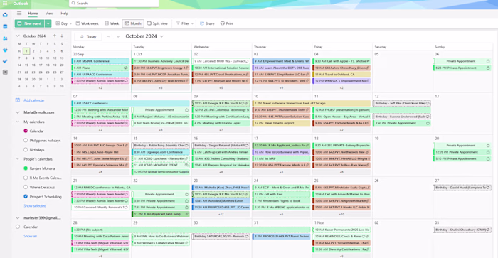 Managing Calendar