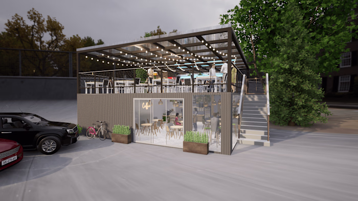 CONTAINER VAN BAR & CAFE RESTAURANT