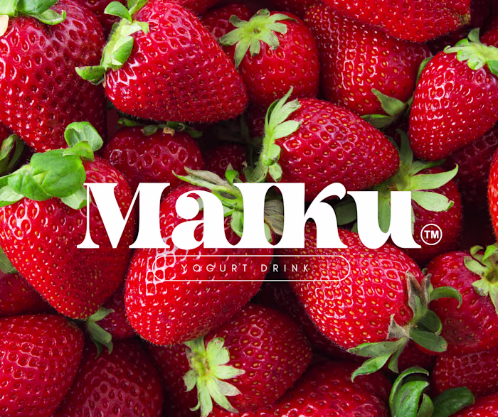 Branding & Graphic Designing For Malku Yogurt Drink