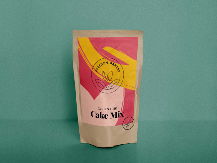 FreeDoh Bakery Brand Identity