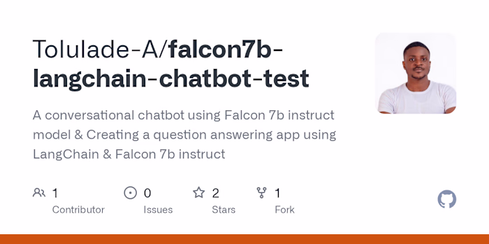 Falcon7b LangChain Chatbot Development