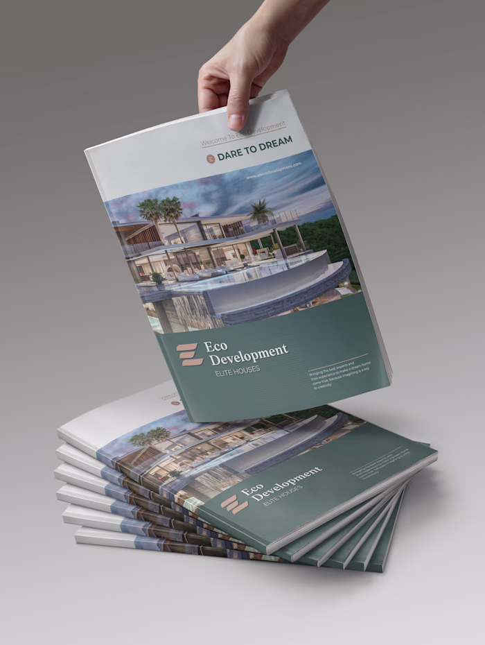 Magazine, newspaper, catalog on Behance