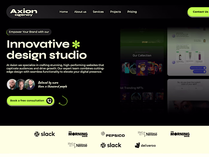 Axion - Innovative ✽ design studio