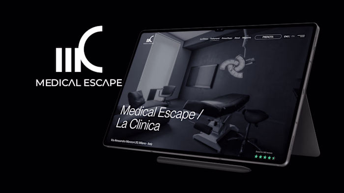 Medical Escape Marketing Website - Skin Care Clinic