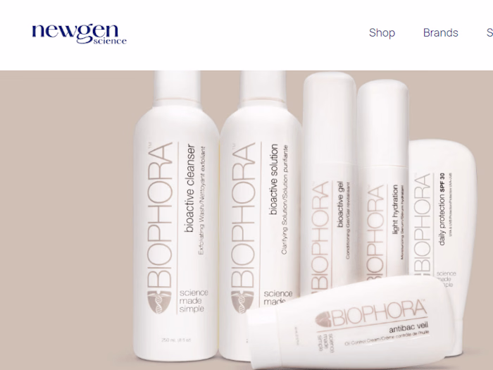 Newgen Science | Biophora Medical-Grade Skin Care USA