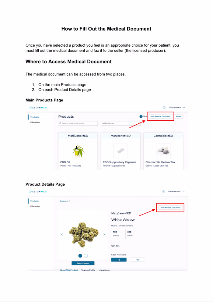 Technical Writing - ElionMED