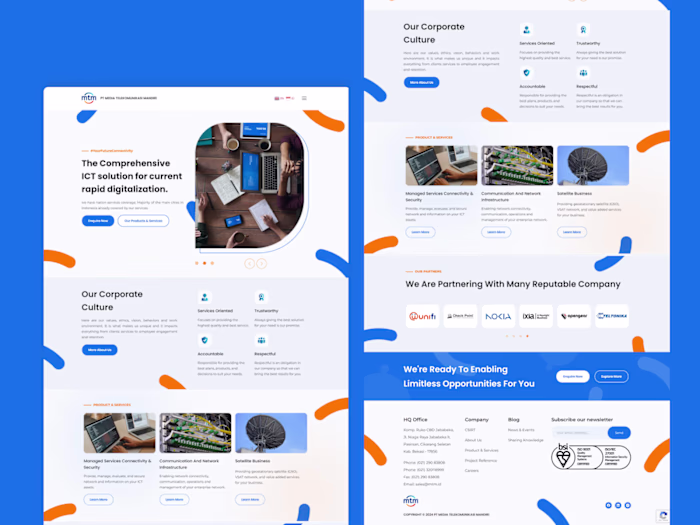 WordPress Development for IT Company