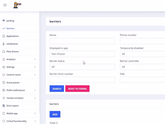 Web Dashboard for last mile Logistics