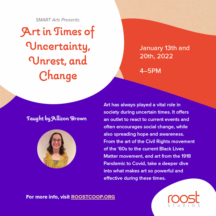 Roost Arts Internship