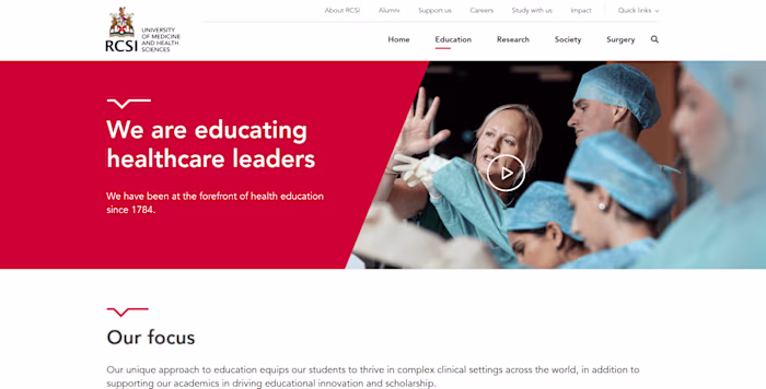 Legacy App Migration — RCSI (Royal College of Surgeons in Ir...