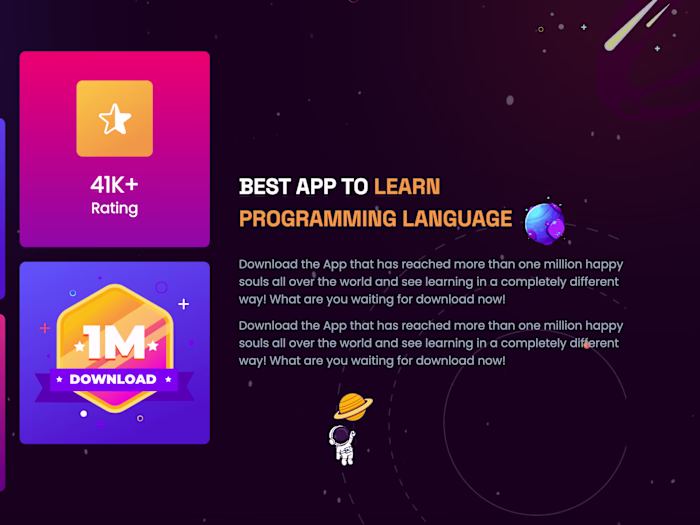 Professional Landing Page