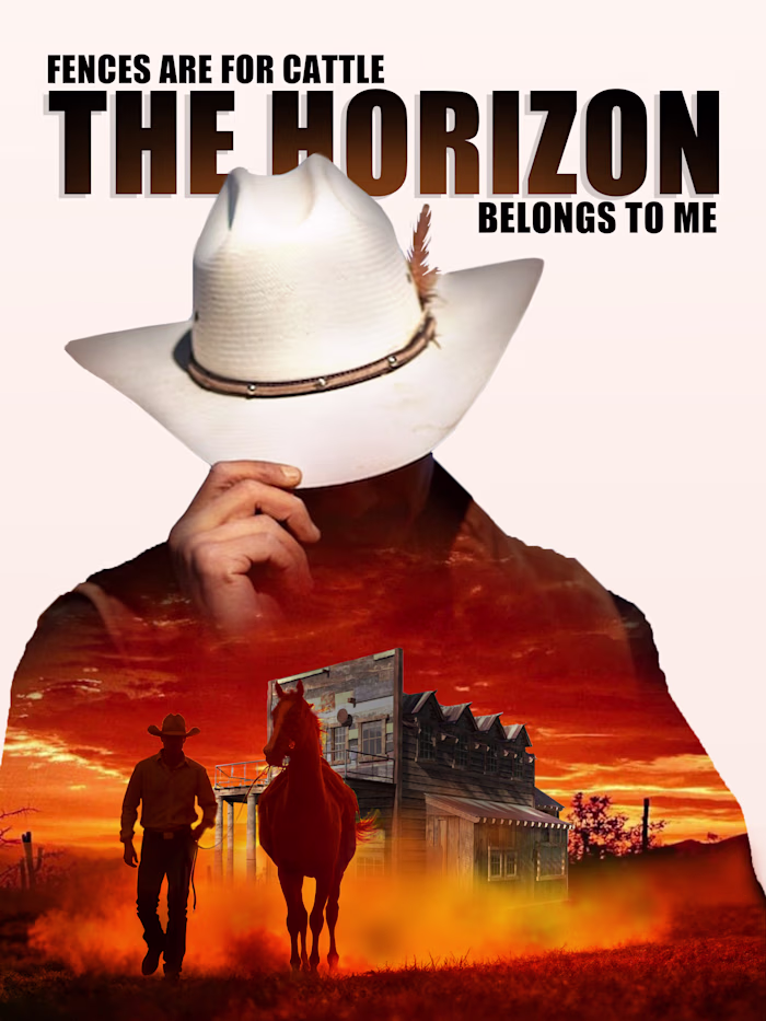Cowboy poster design