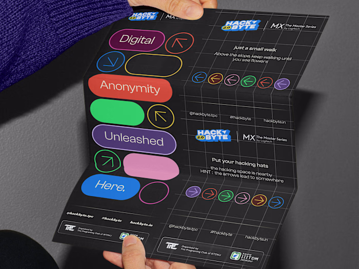 Visual & identity design for Hackbyte.