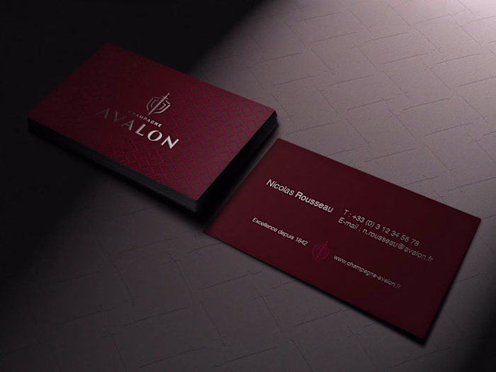 Champagne Avalon - Brand Design