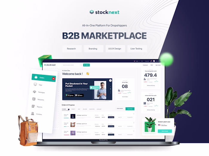 Stocknext: B2B Dropshipping Platoform