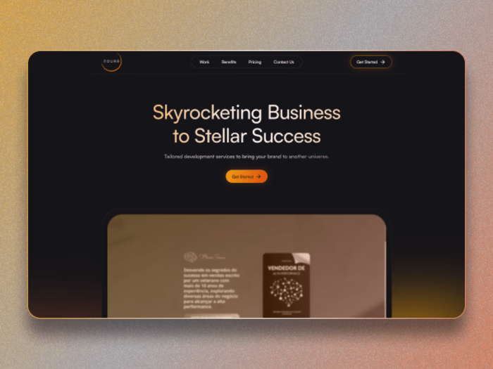Nouar (Webflow Landing Page)