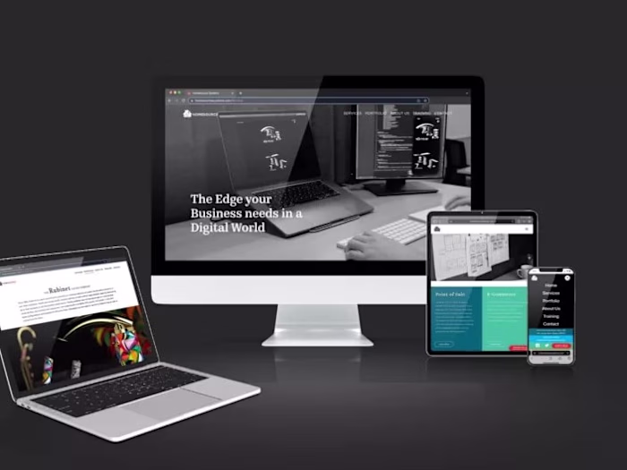 HomeSource Systems Website Design