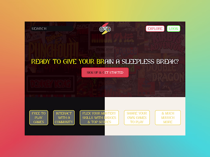 Development of Sleepless Play: A Social Gaming Platform