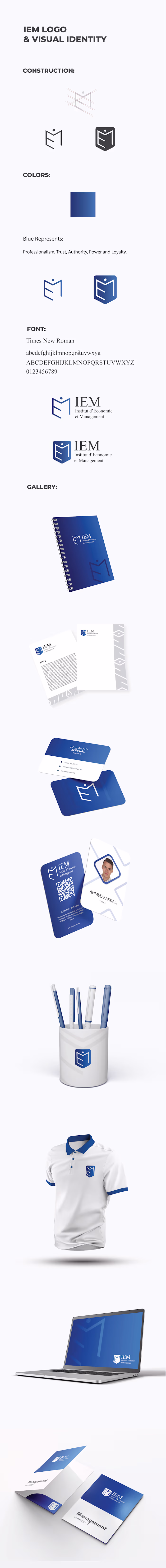 IEM Brand Identity design